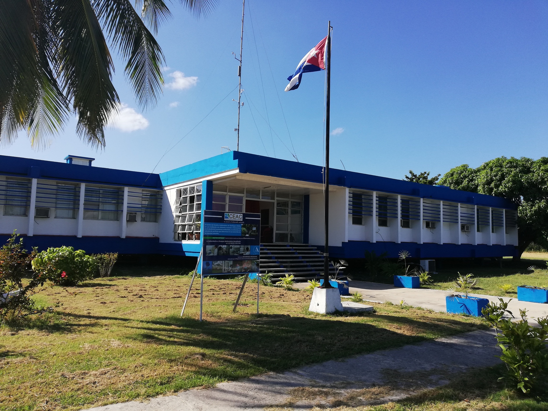 Edificio del Centro de Estudios Ambientales de Cienfuegos
